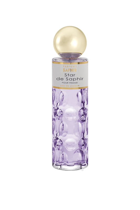 PARFUMS SAPHIR Star de Saphir - Eau de Parfum con Vaporizzatore da Donna - 200 ml